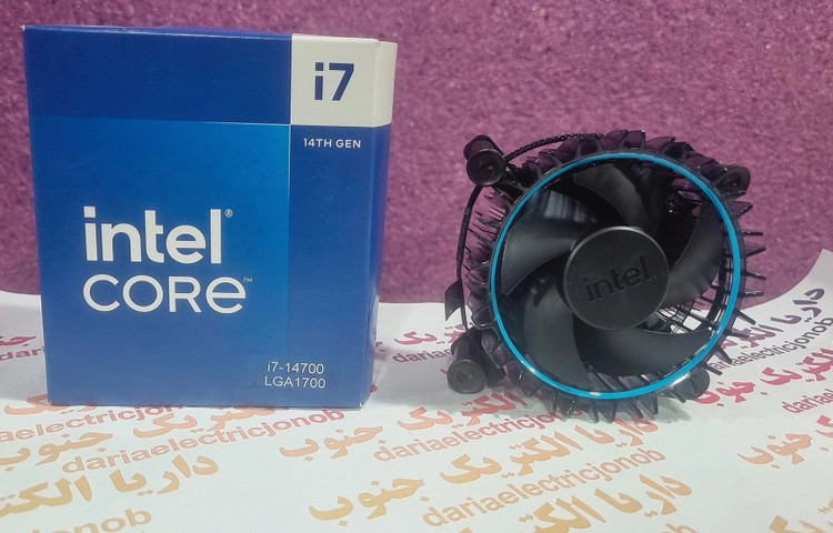 خنک کننده پردازنده اینتل مدل i7.14700//1700 اورجینال ویتنام